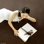 Calabria Cacao recycled Leather floor tiles