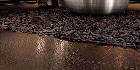 Recycled Leather Tiles